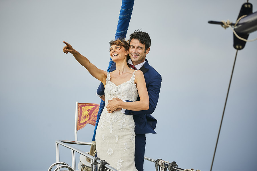 Wedding on a boat near Venice 6