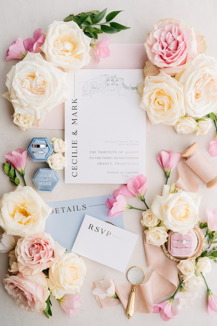 Handmade wedding stationery Paolo Cicognani