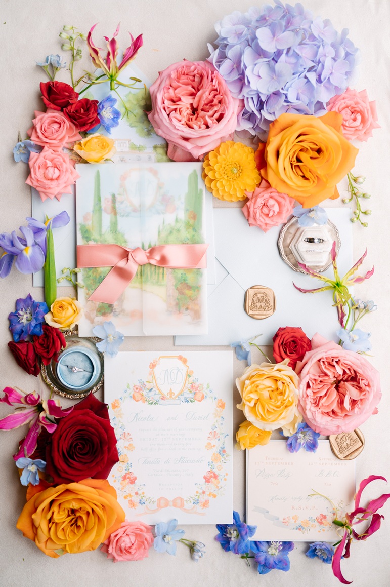 Wedding stationery design Paolo Cicognani