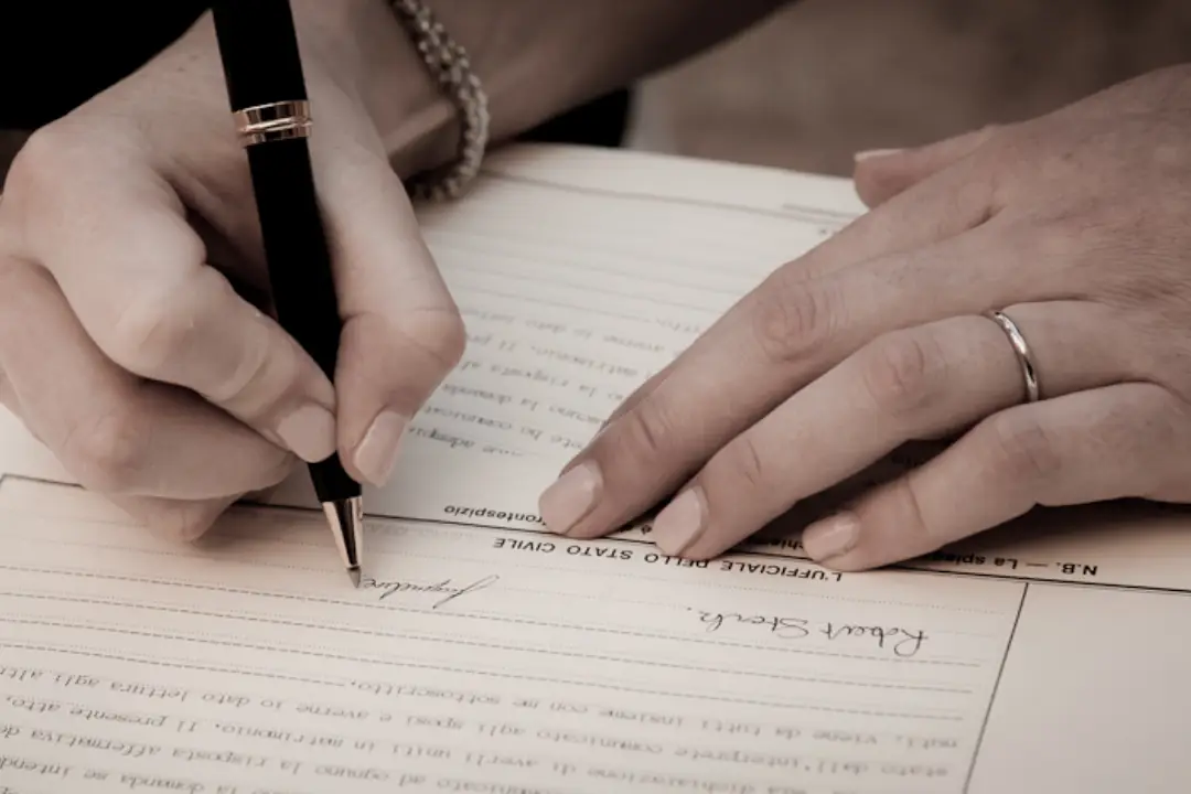Australian-wedding-paperwork