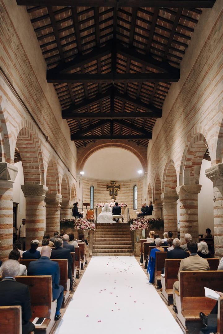 Church wedding in Italy