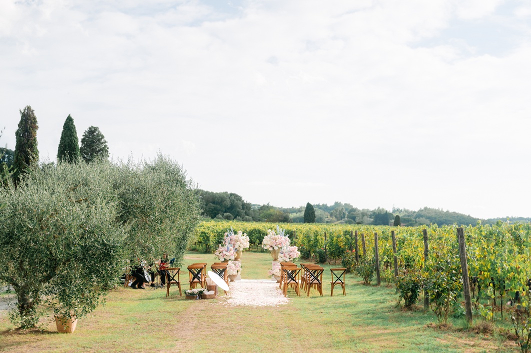 Poggio Al Casone beautiful intimate wedding venue